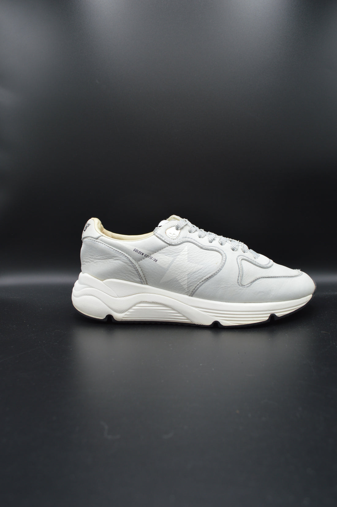 Golden Goose Running Sole cuir blanc - T36