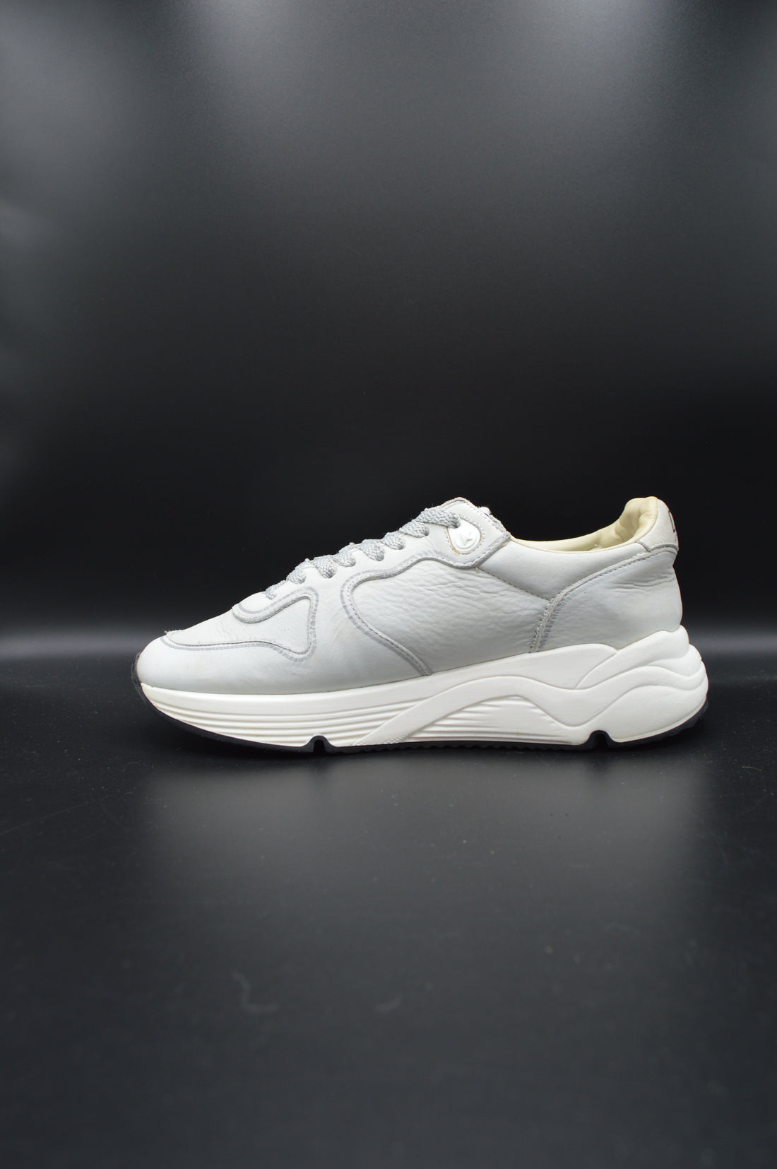 Golden Goose Running Sole cuir blanc - T36
