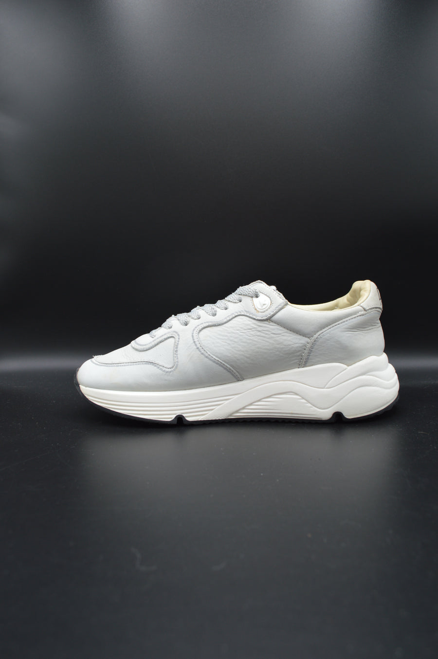 Golden Goose Running Sole cuir blanc - T36