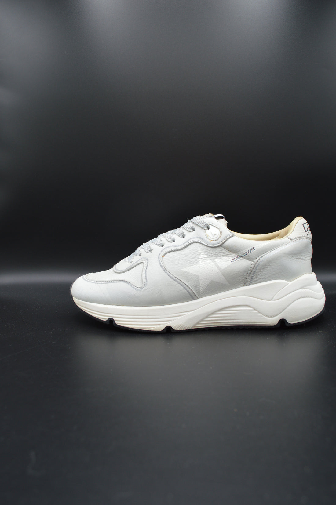 Golden Goose Running Sole cuir blanc - T36