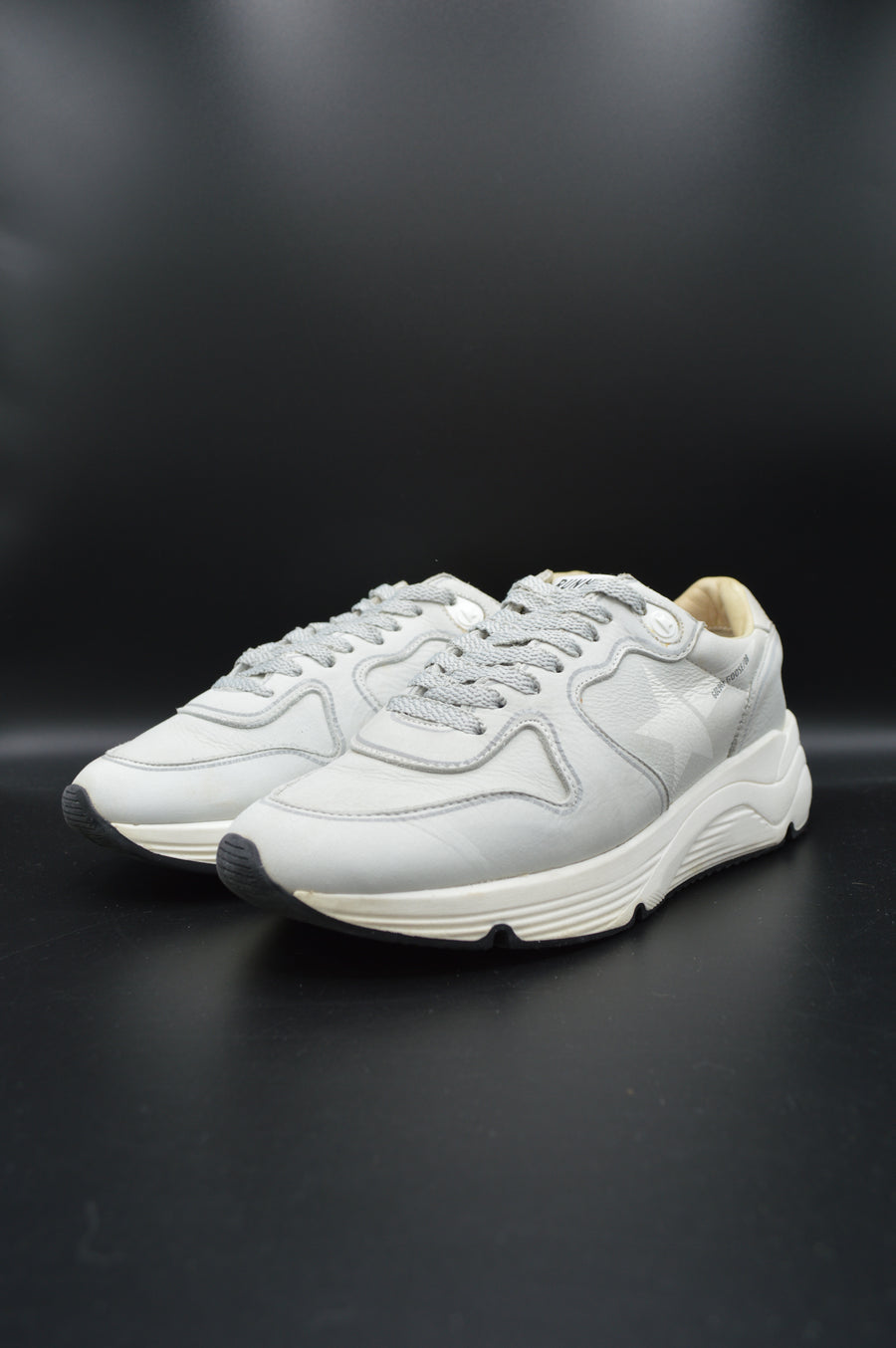 Golden Goose Running Sole cuir blanc - T36