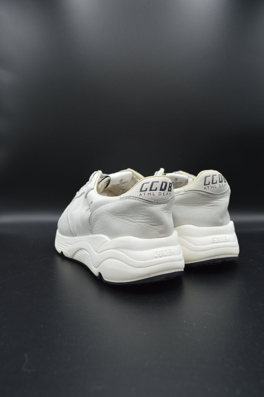 Golden Goose Running Sole cuir blanc - T36