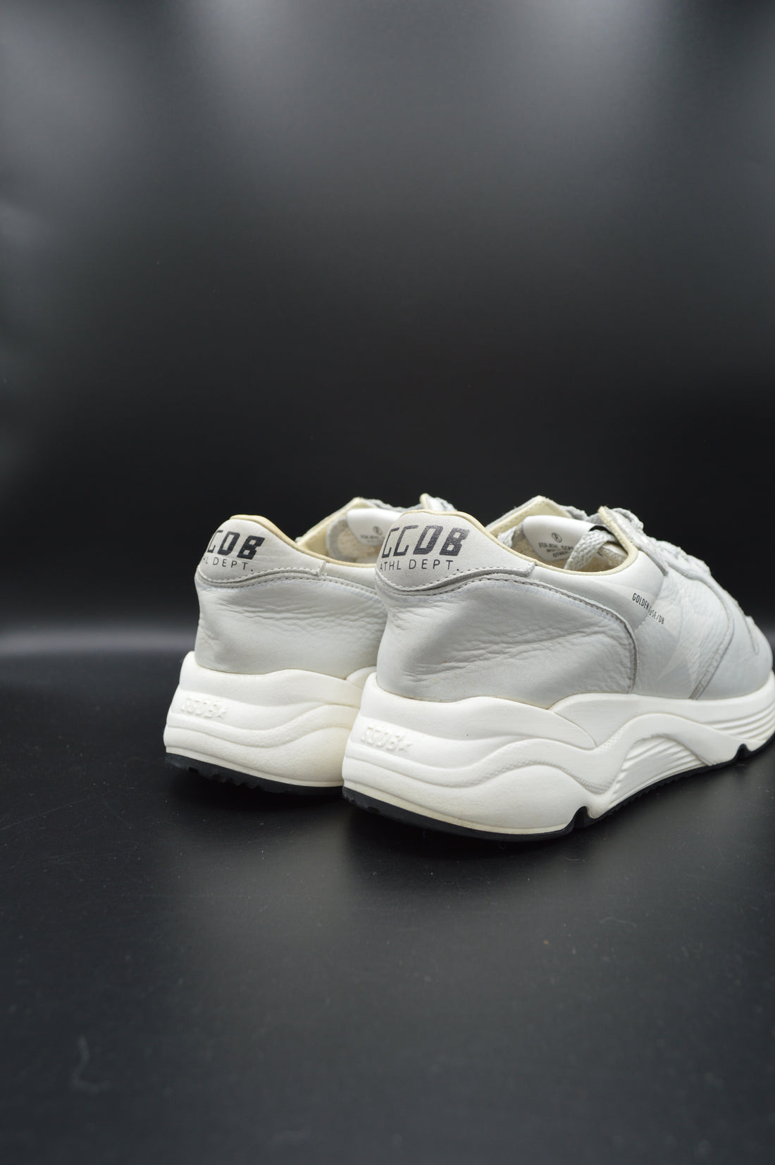 Golden Goose Running Sole cuir blanc - T36