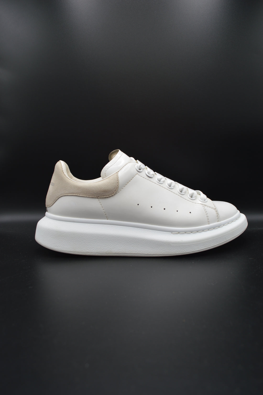 Alexander Mcqueen Oversize blanc/beige - T38