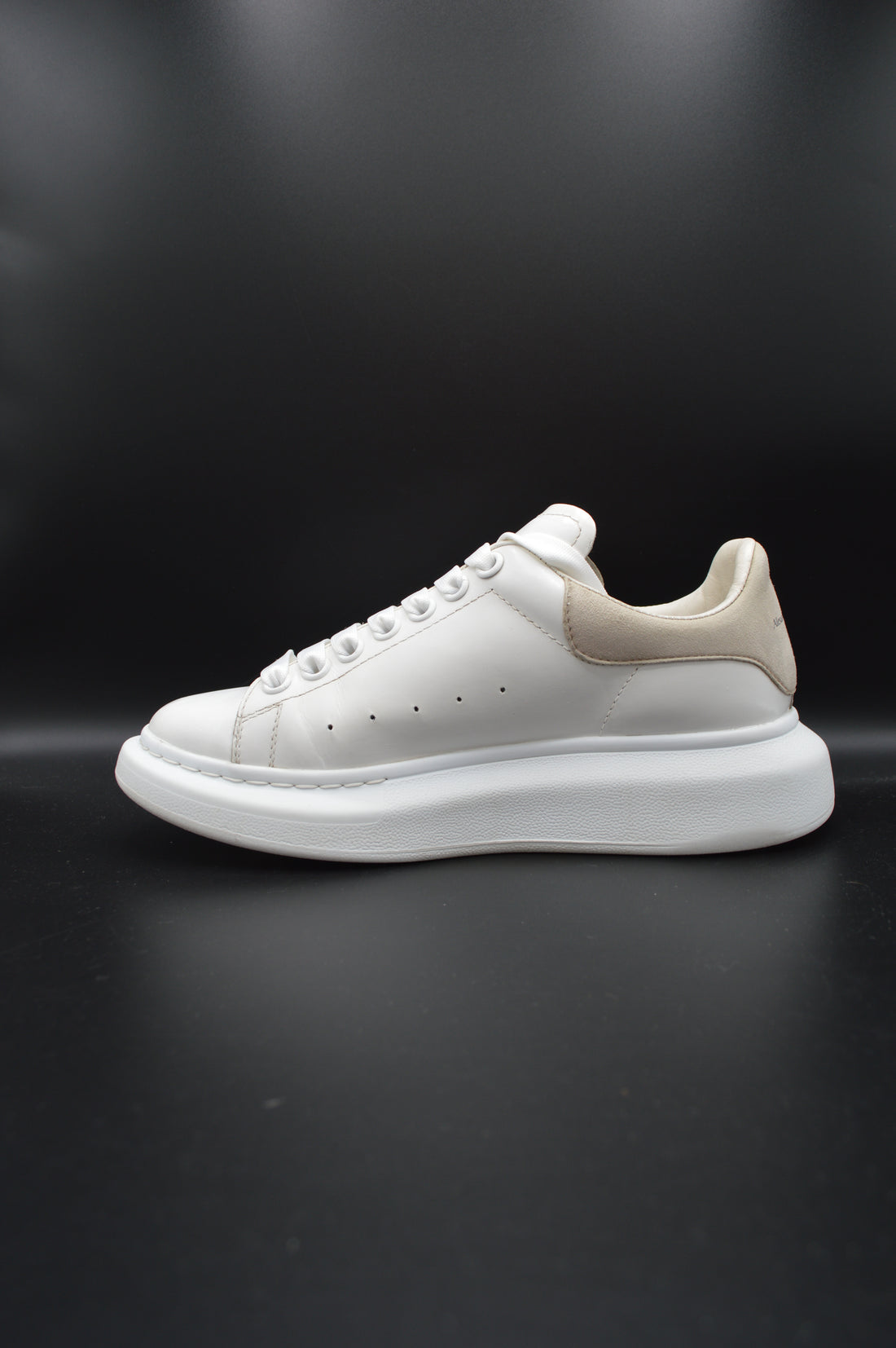 Alexander Mcqueen Oversize blanc/beige - T38