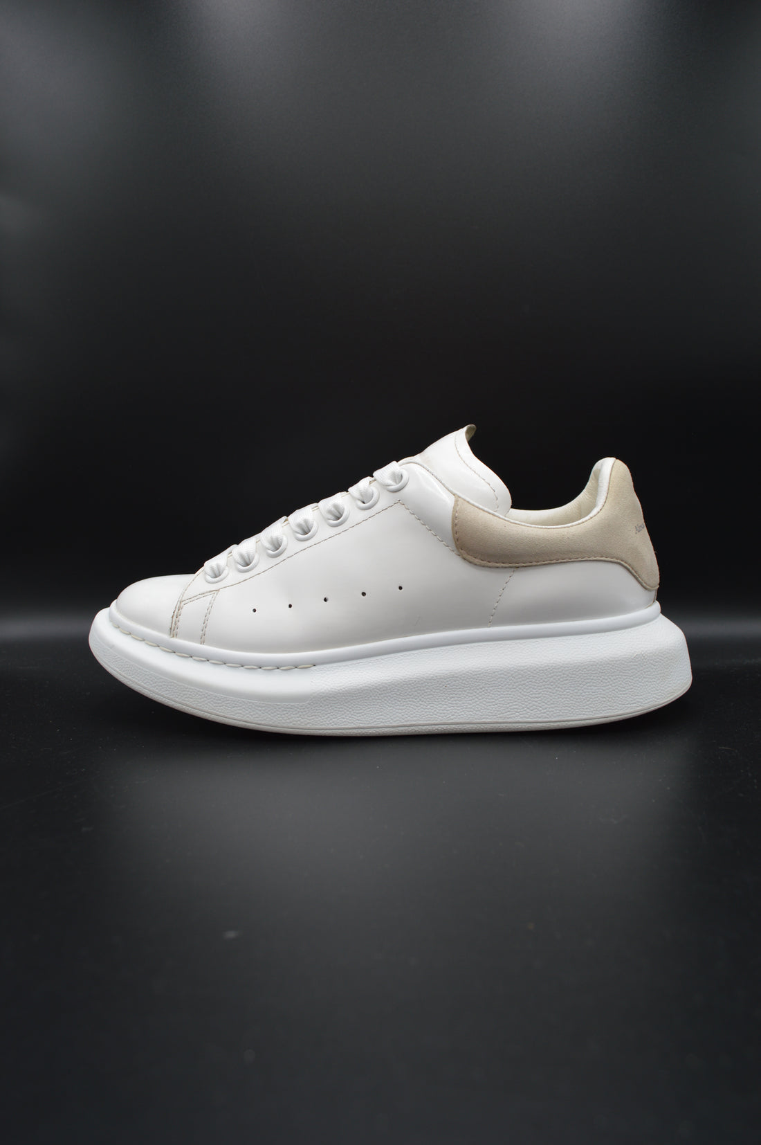Alexander Mcqueen Oversize blanc/beige - T38