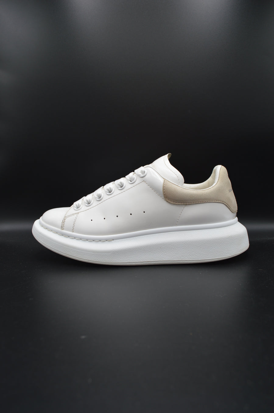 Alexander Mcqueen Oversize blanc/beige - T38