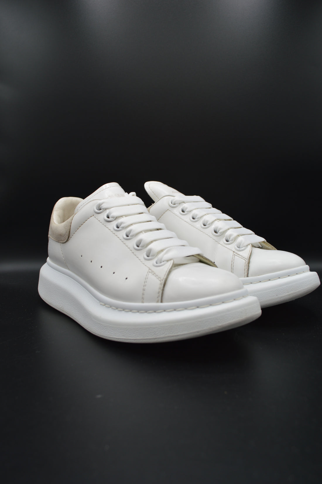Alexander Mcqueen Oversize blanc/beige - T38