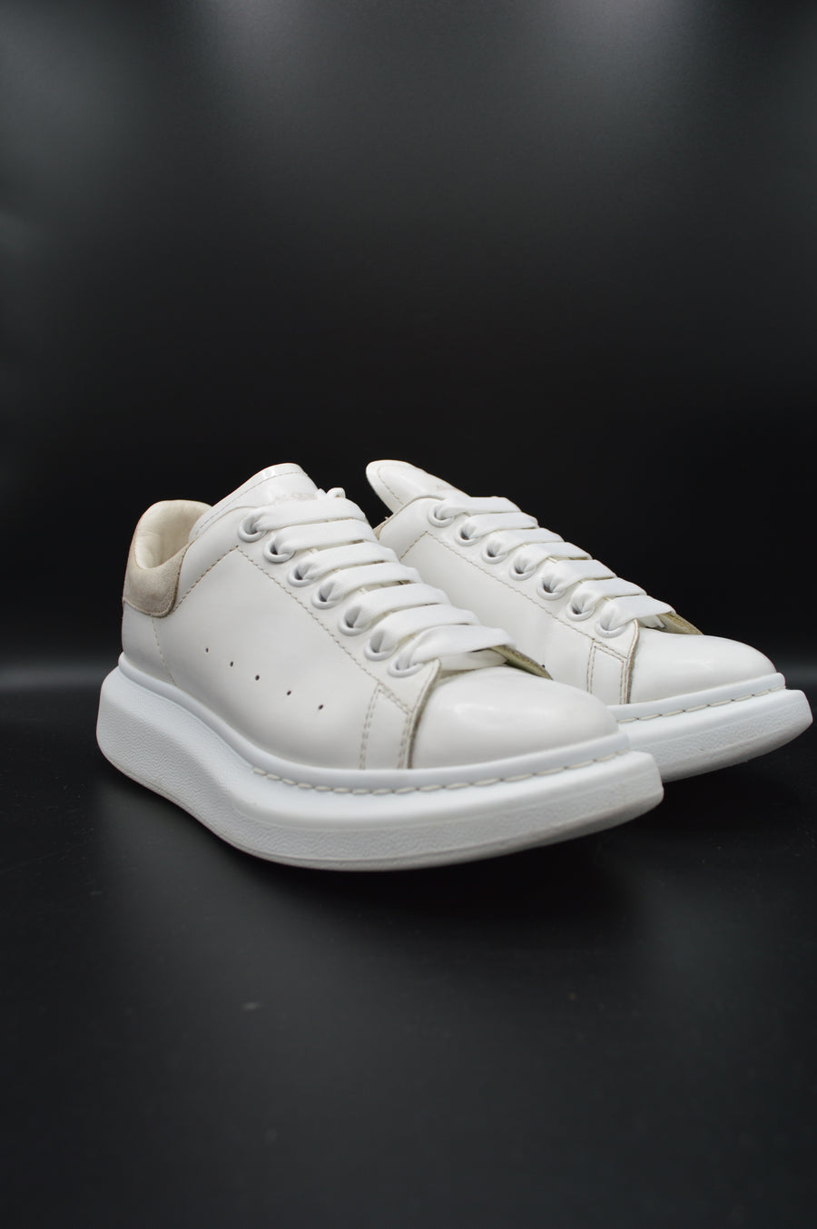 Alexander Mcqueen Oversize blanc/beige - T38