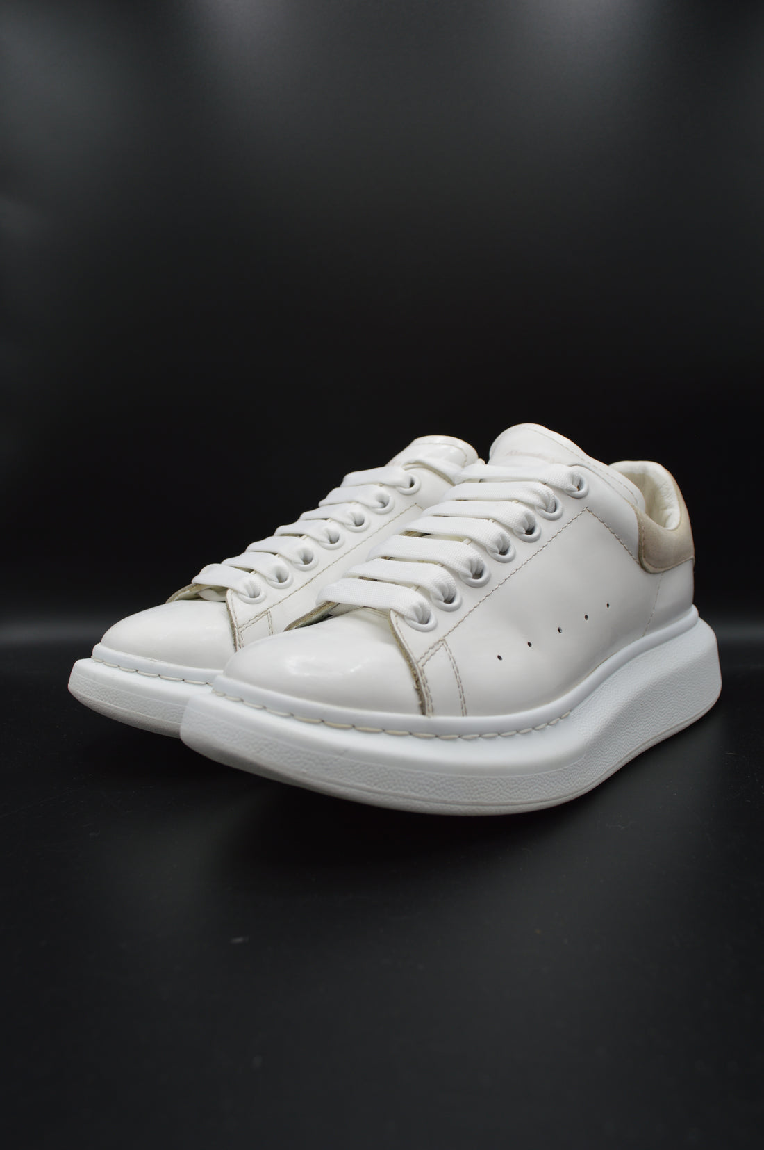 Alexander Mcqueen Oversize blanc/beige - T38