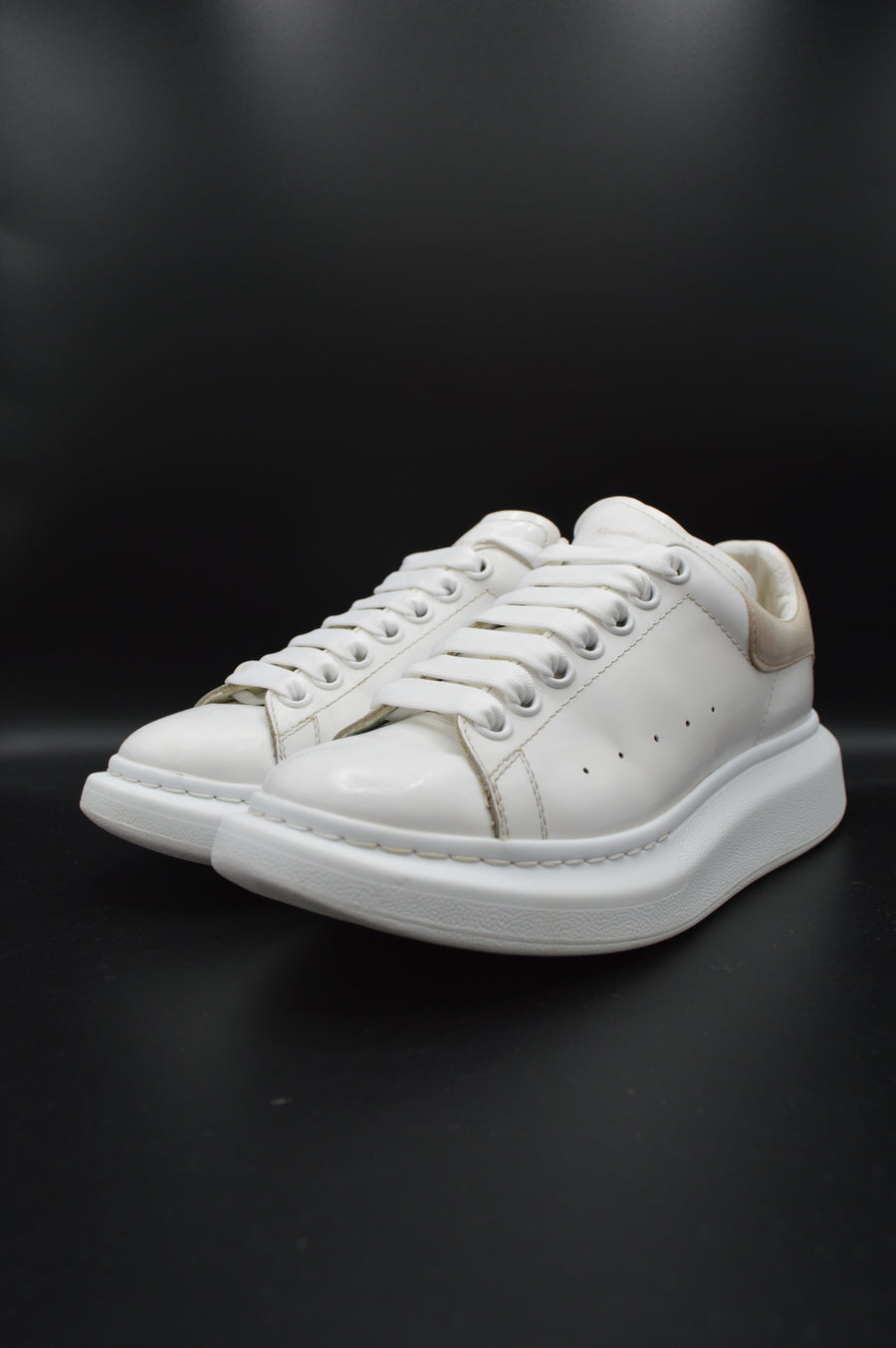 Alexander Mcqueen Oversize blanc/beige - T38