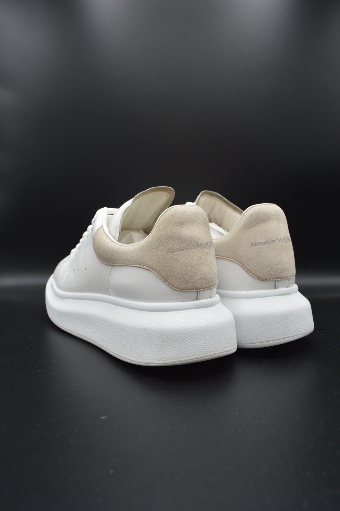 Alexander Mcqueen Oversize blanc/beige - T38