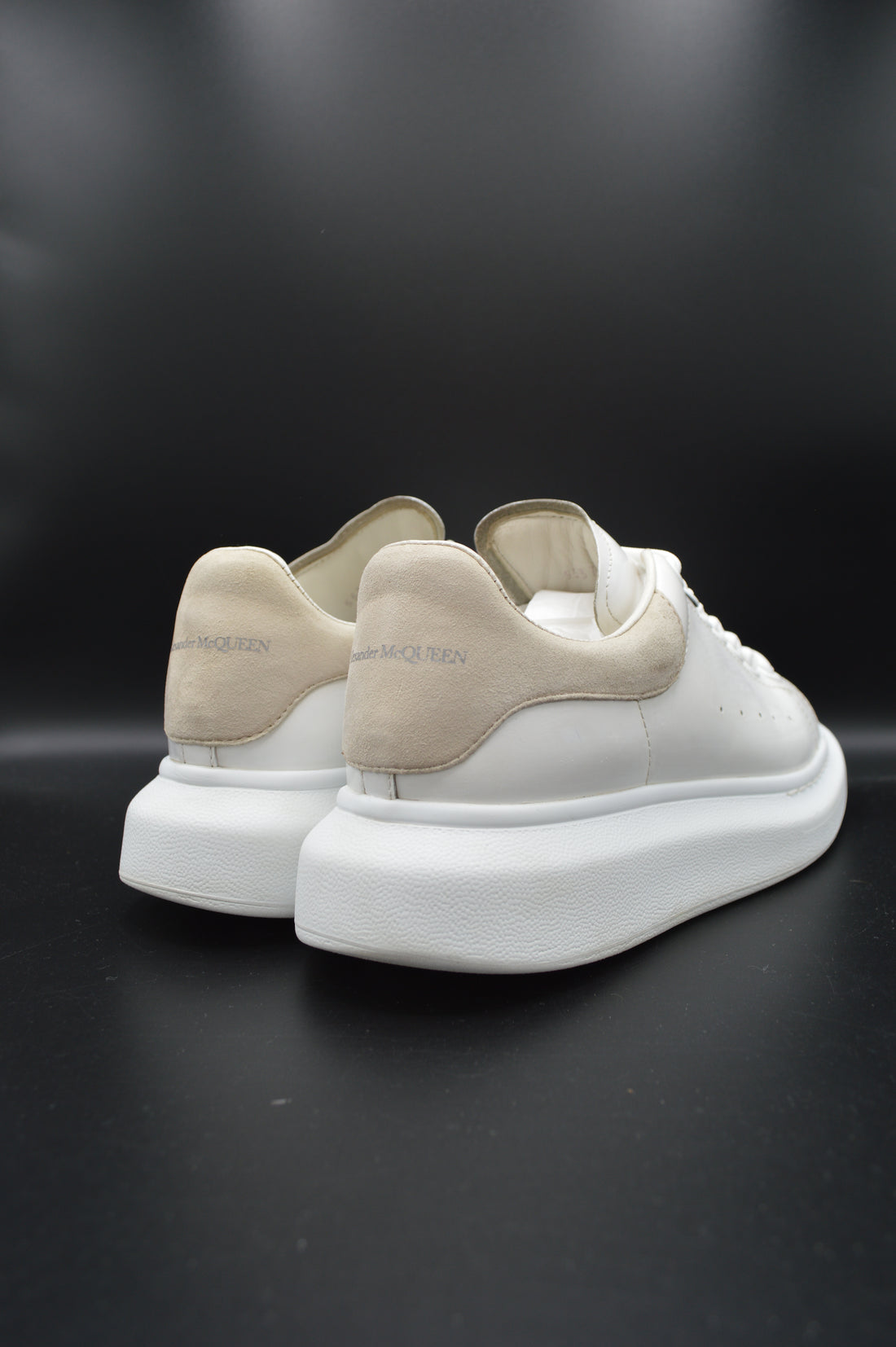 Alexander Mcqueen Oversize blanc/beige - T38