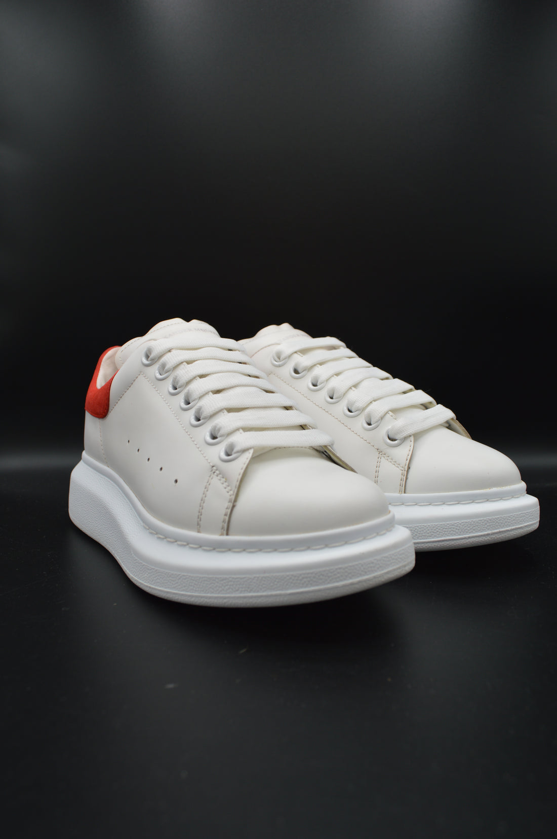 Alexander Mcqueen Oversize blanc/rouge - T38
