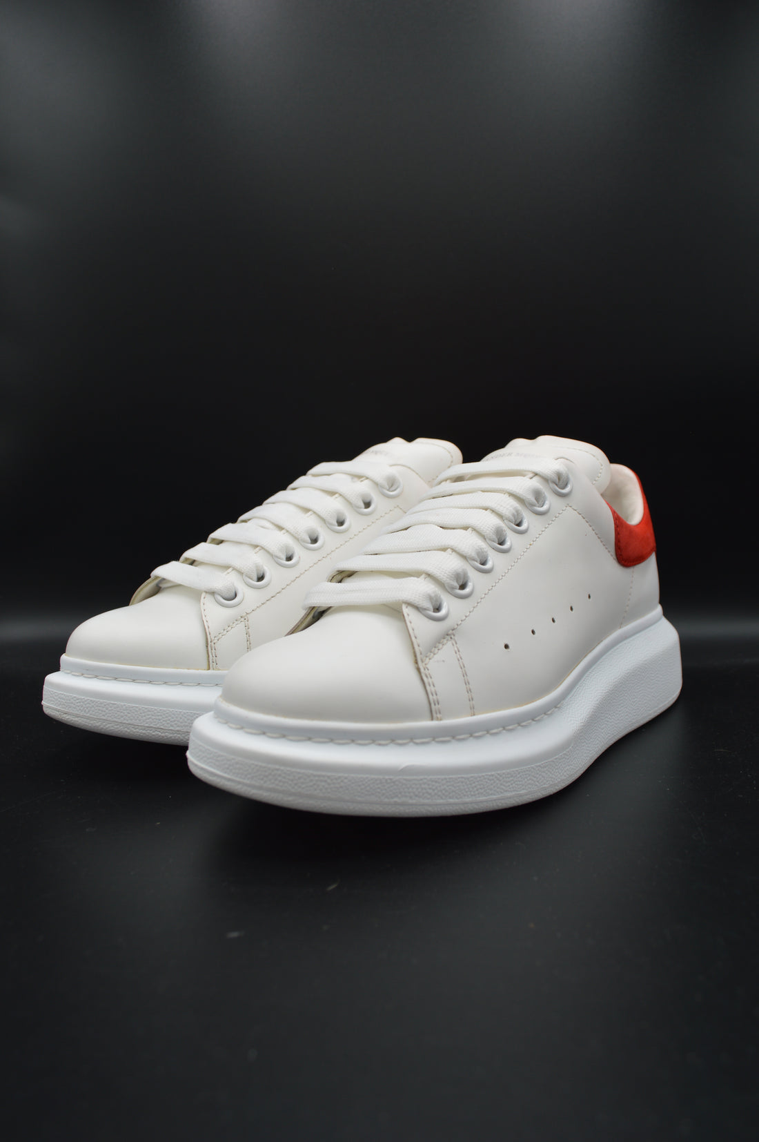 Alexander Mcqueen Oversize blanc/rouge - T38