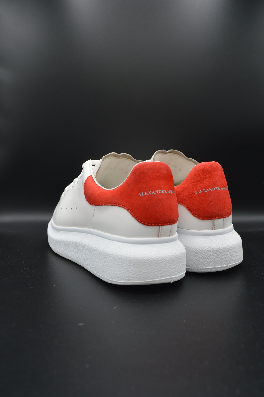 Alexander Mcqueen Oversize blanc/rouge - T38