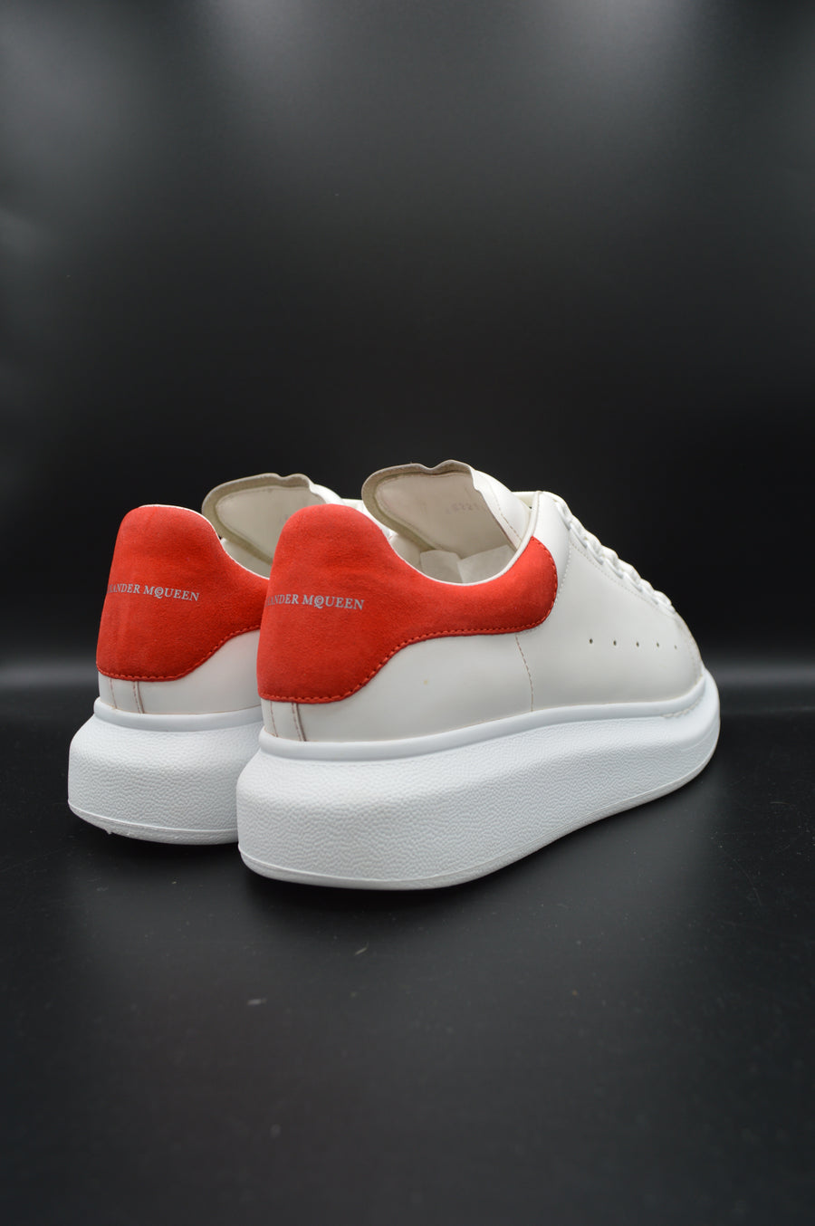 Alexander Mcqueen Oversize blanc/rouge - T38