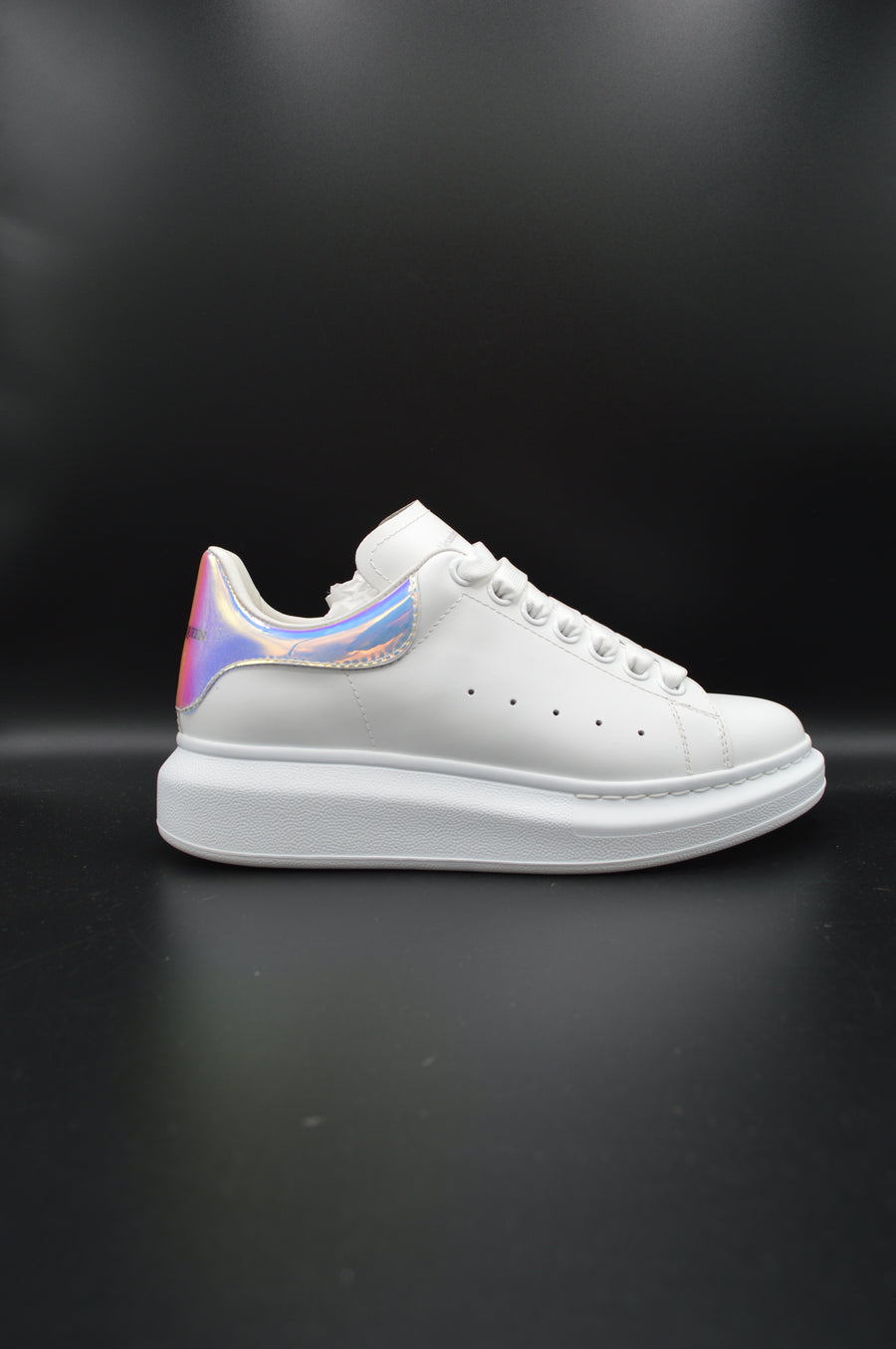 Alexander Mcqueen Oversize blanc/irisé - T36