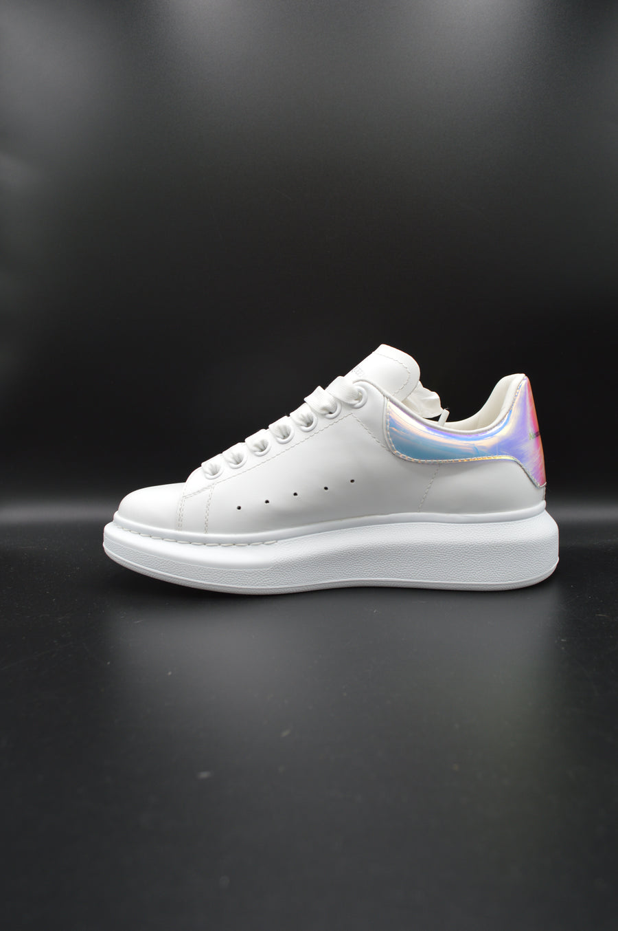 Alexander Mcqueen Oversize blanc/irisé - T36