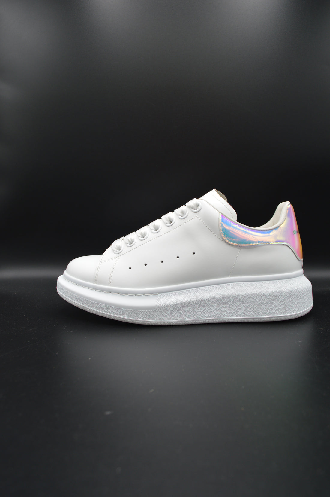 Alexander Mcqueen Oversize blanc/irisé - T36