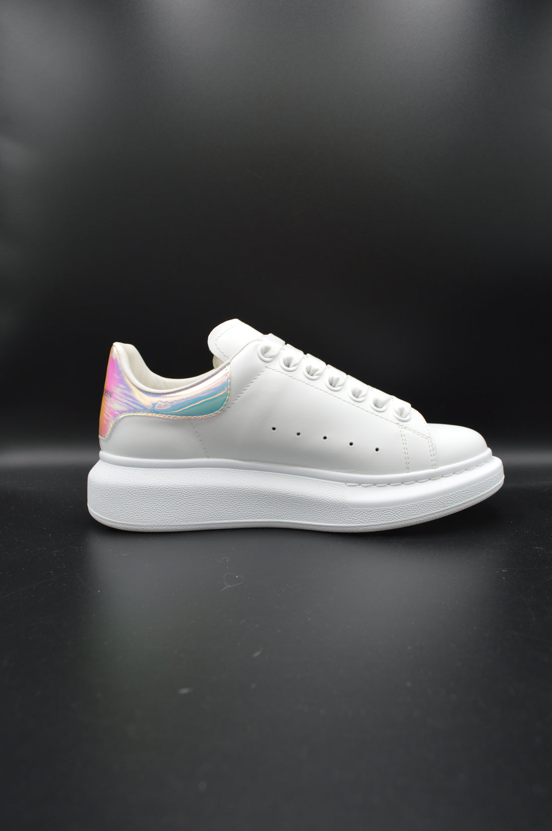Alexander Mcqueen Oversize blanc/irisé - T36