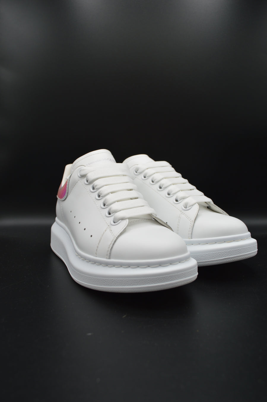 Alexander Mcqueen Oversize blanc/irisé - T36