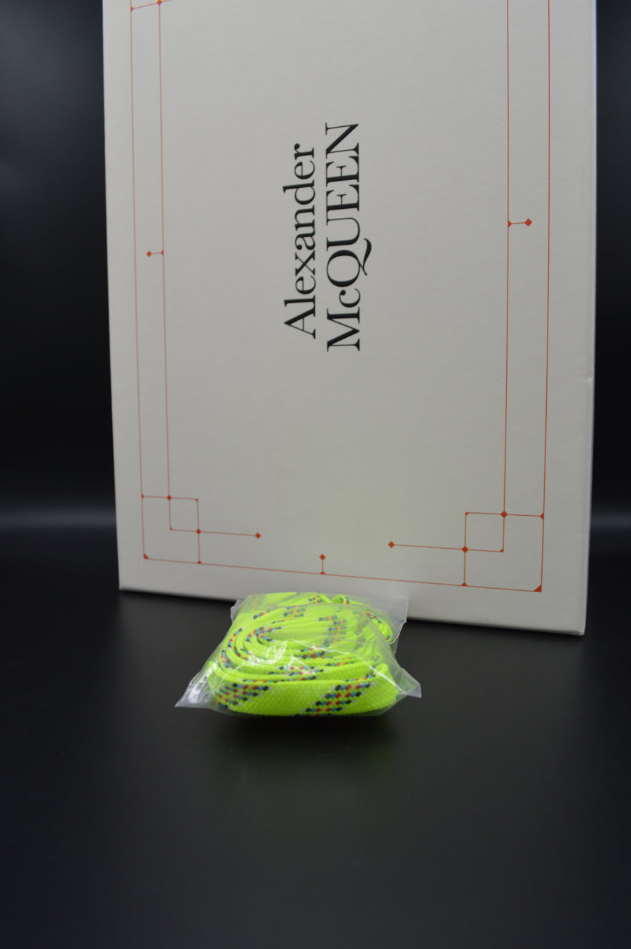 Alexander Mcqueen Oversize blanc/jaune fluo - T39