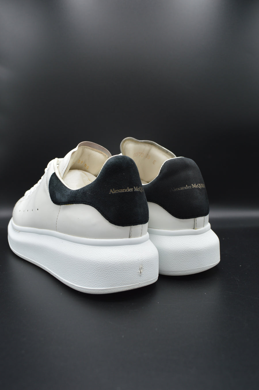 Alexander Mcqueen Oversize blanc/noir - T39