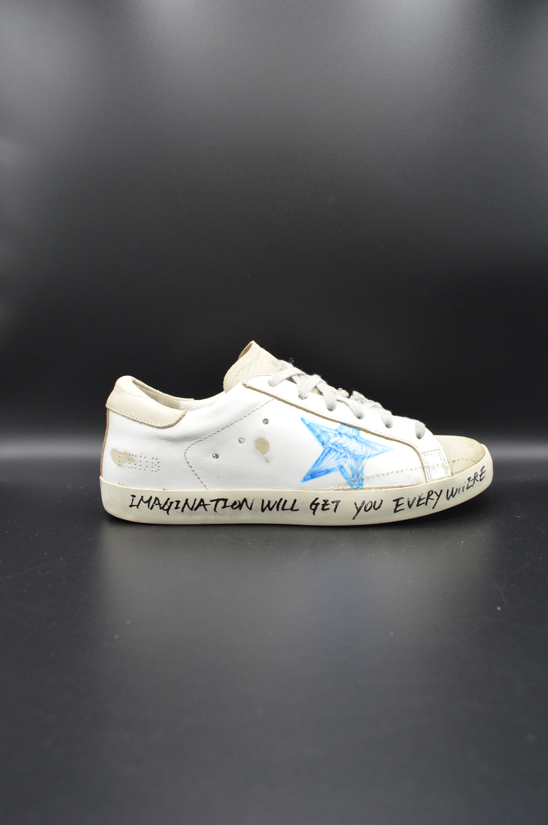 Golden Goose Superstar blanc/beige/bleu - T38