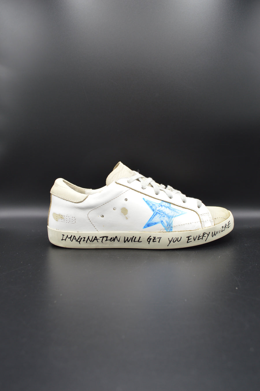 Golden Goose Superstar blanc/beige/bleu - T38
