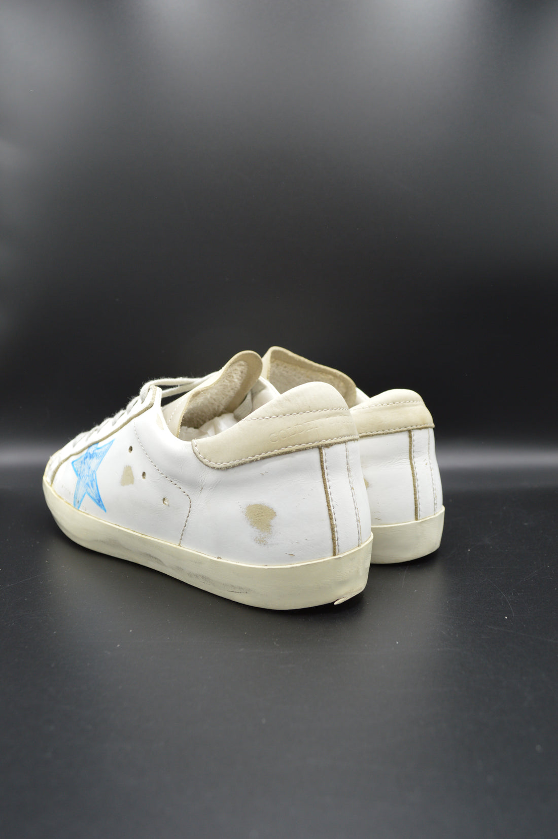 Golden Goose Superstar blanc/beige/bleu - T38