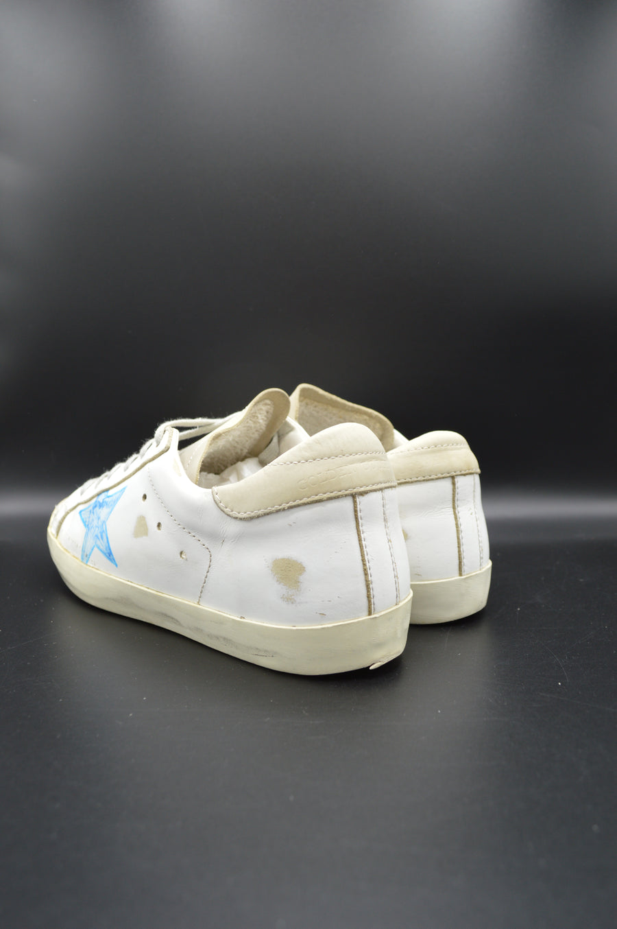 Golden Goose Superstar blanc/beige/bleu - T38