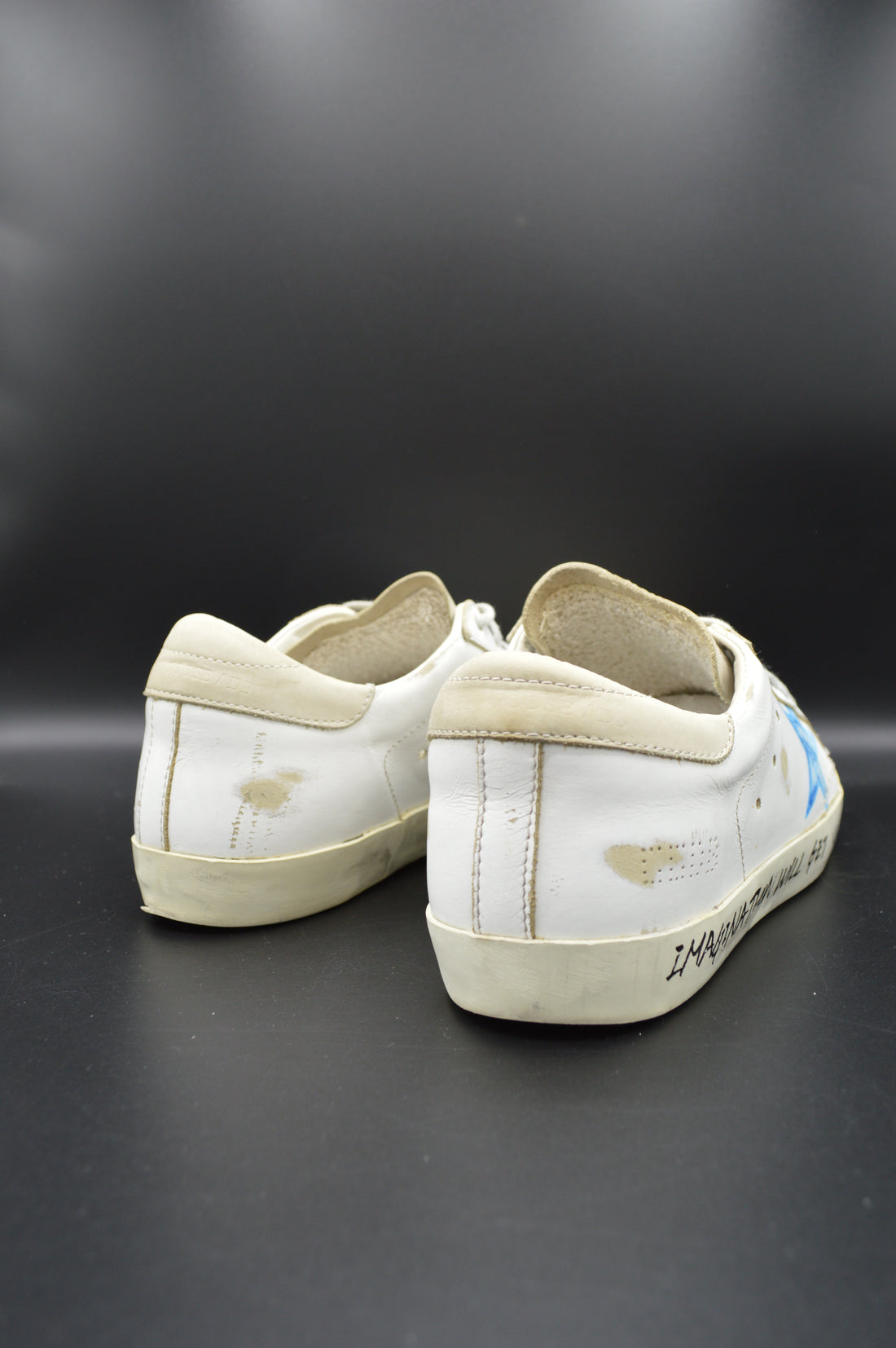 Golden Goose Superstar blanc/beige/bleu - T38