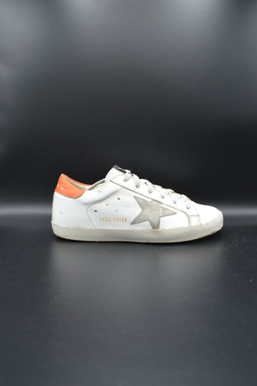 Golden Goose Superstar blanc/orange/gris - T36