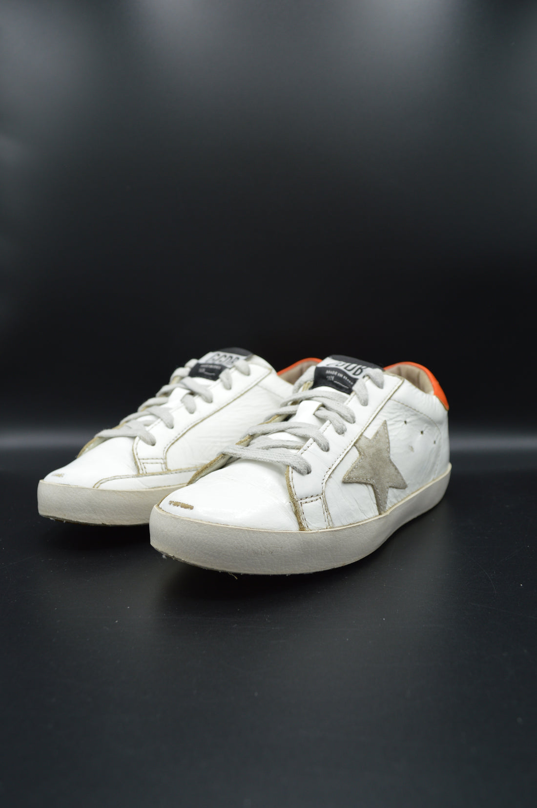 Golden Goose Superstar blanc/orange/gris - T36