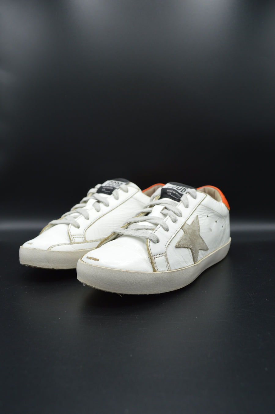 Golden Goose Superstar blanc/orange/gris - T36