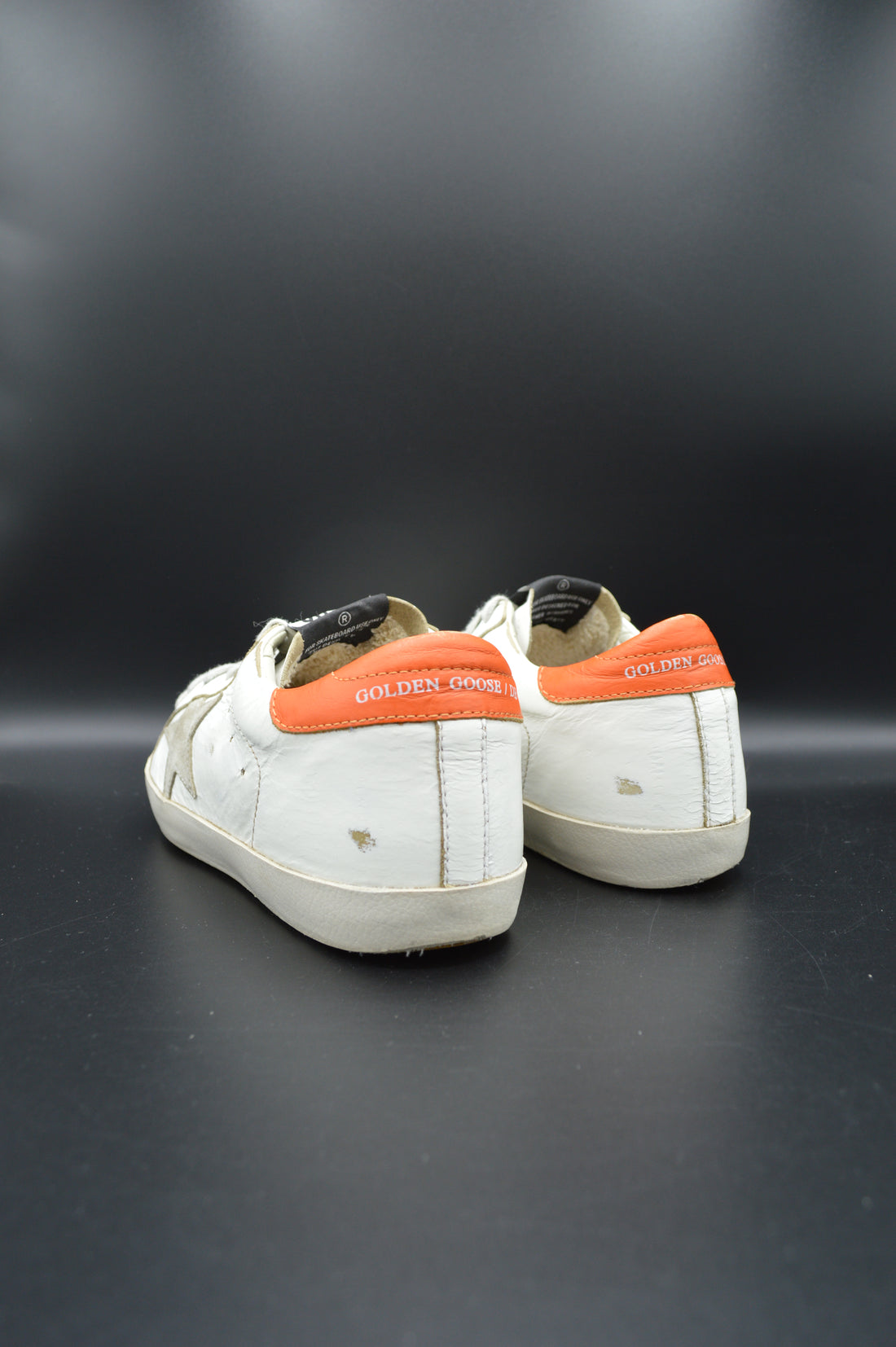 Golden Goose Superstar blanc/orange/gris - T36