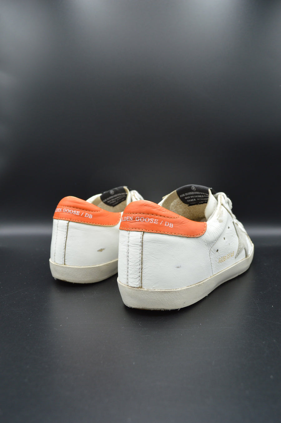 Golden Goose Superstar blanc/orange/gris - T36