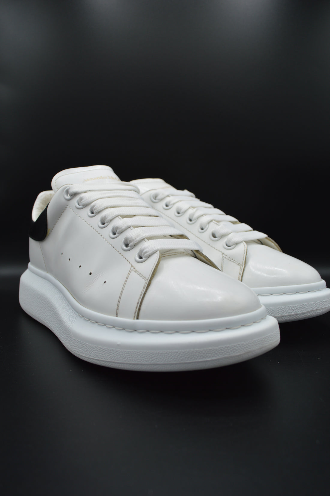 Alexander Mcqueen Oversize blanc/noir - T43