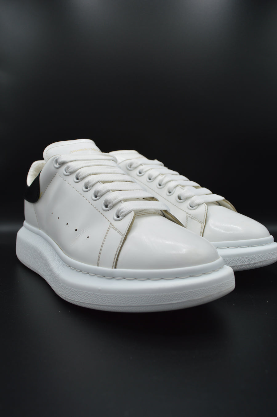 Alexander Mcqueen Oversize blanc/noir - T43
