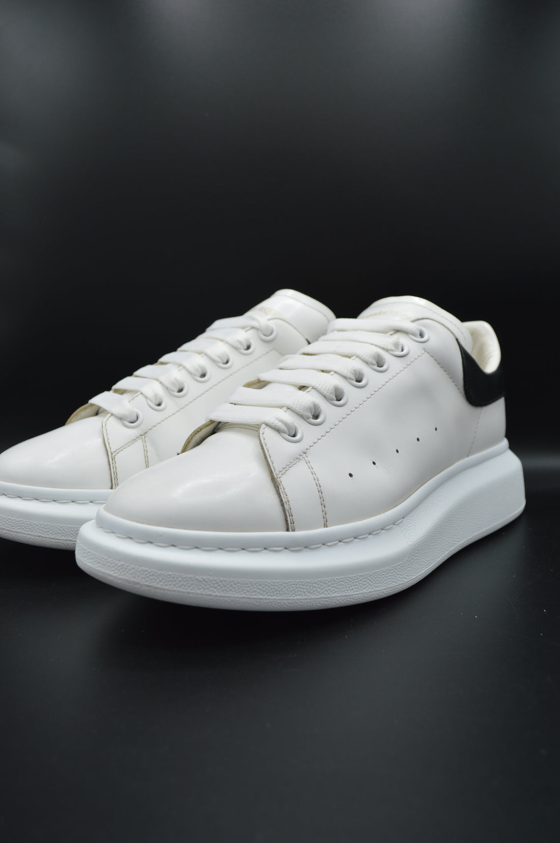 Alexander Mcqueen Oversize blanc/noir - T43