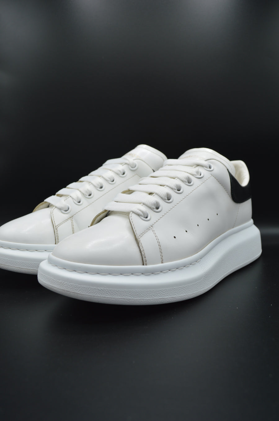 Alexander Mcqueen Oversize blanc/noir - T43