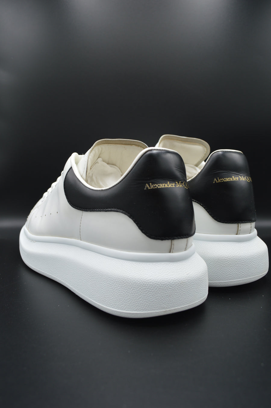 Alexander Mcqueen Oversize blanc/noir - T43