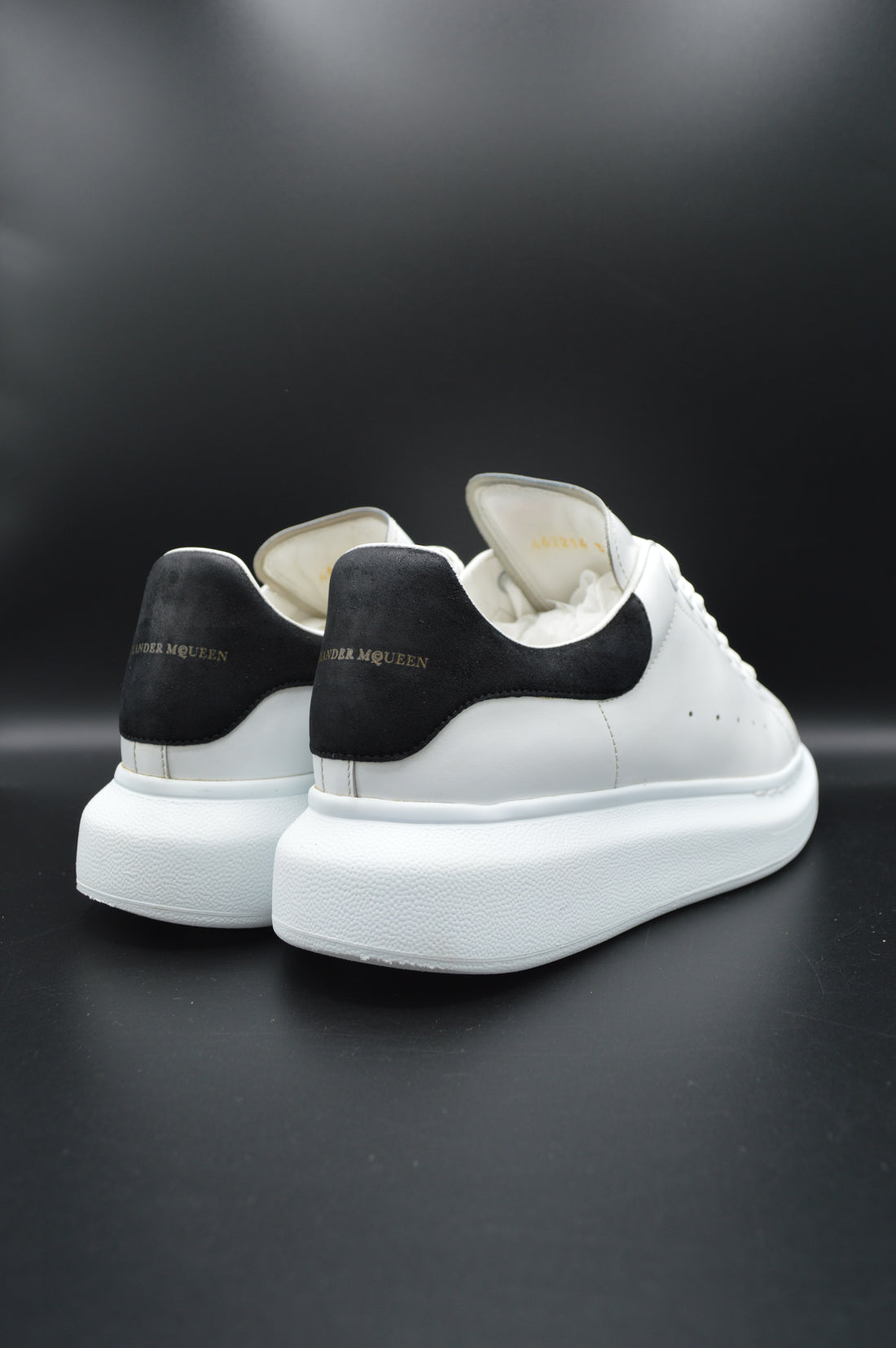 Alexander Mcqueen Oversize blanc/noir - T37