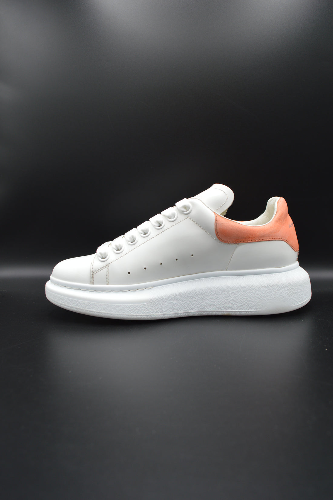 Alexander Mcqueen Oversize blanc/saumon- T38