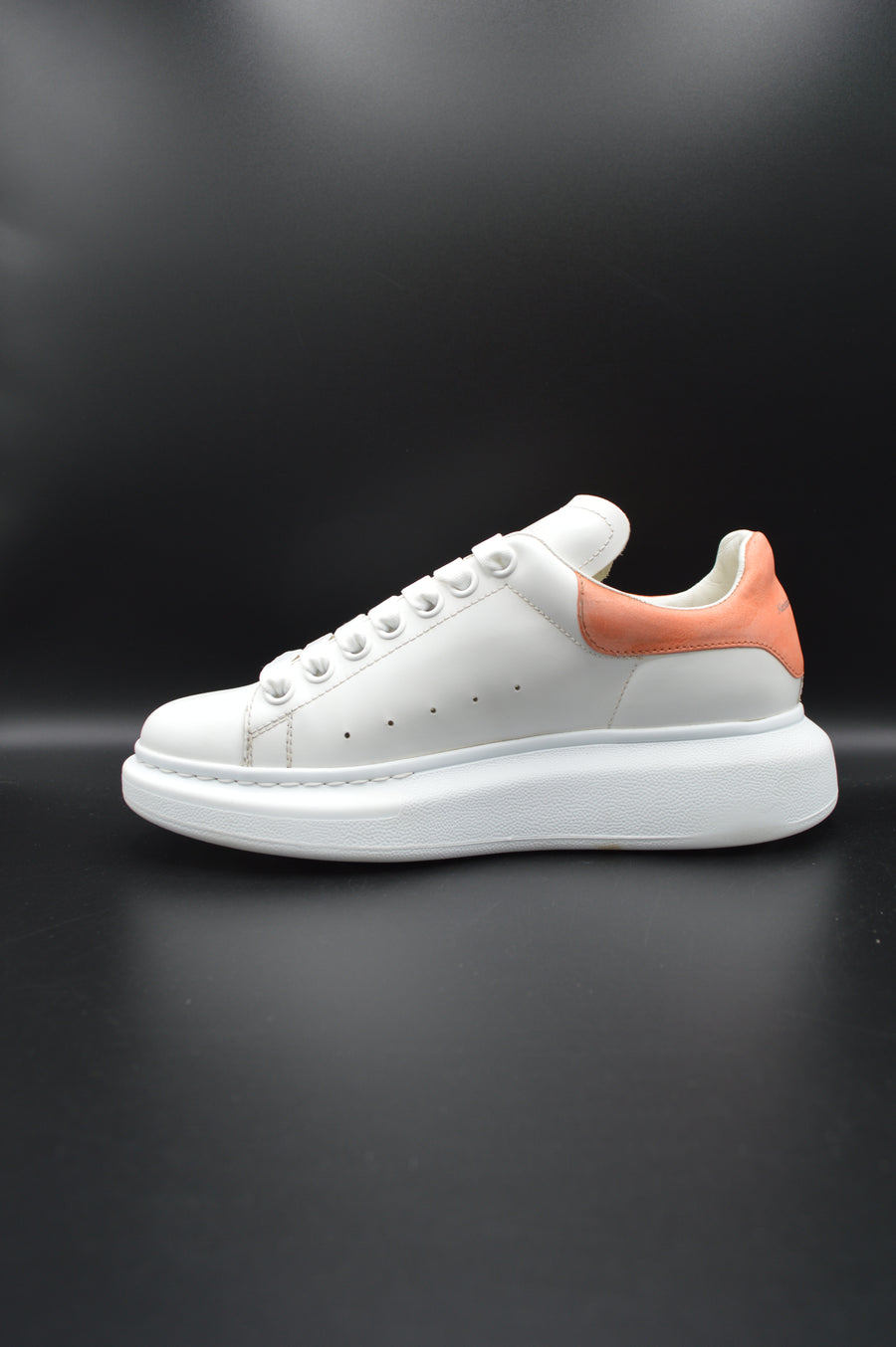 Alexander Mcqueen Oversize blanc/saumon- T38