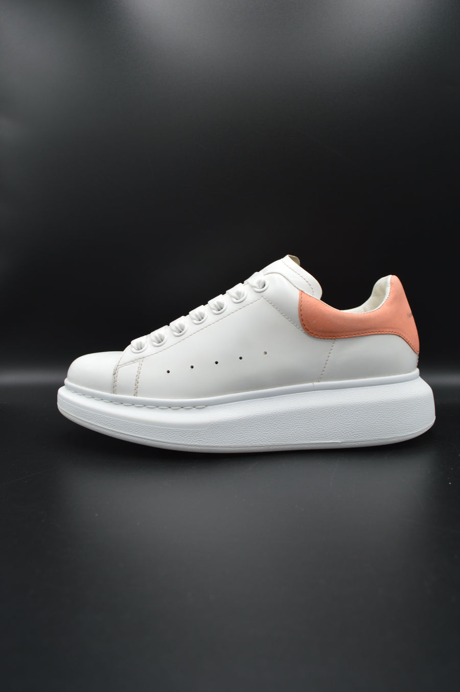 Alexander Mcqueen Oversize blanc/saumon- T38