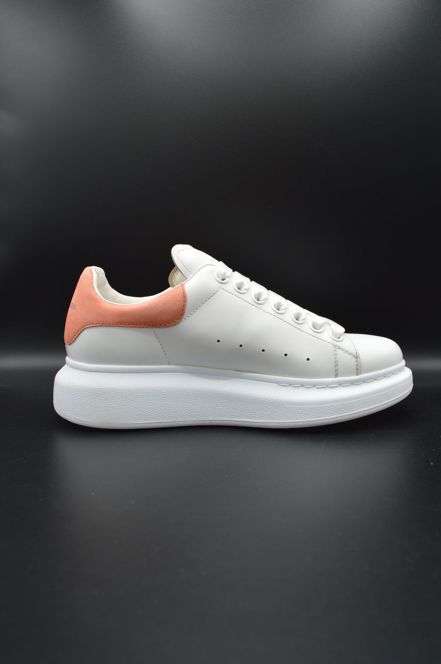 Alexander Mcqueen Oversize blanc/saumon- T38