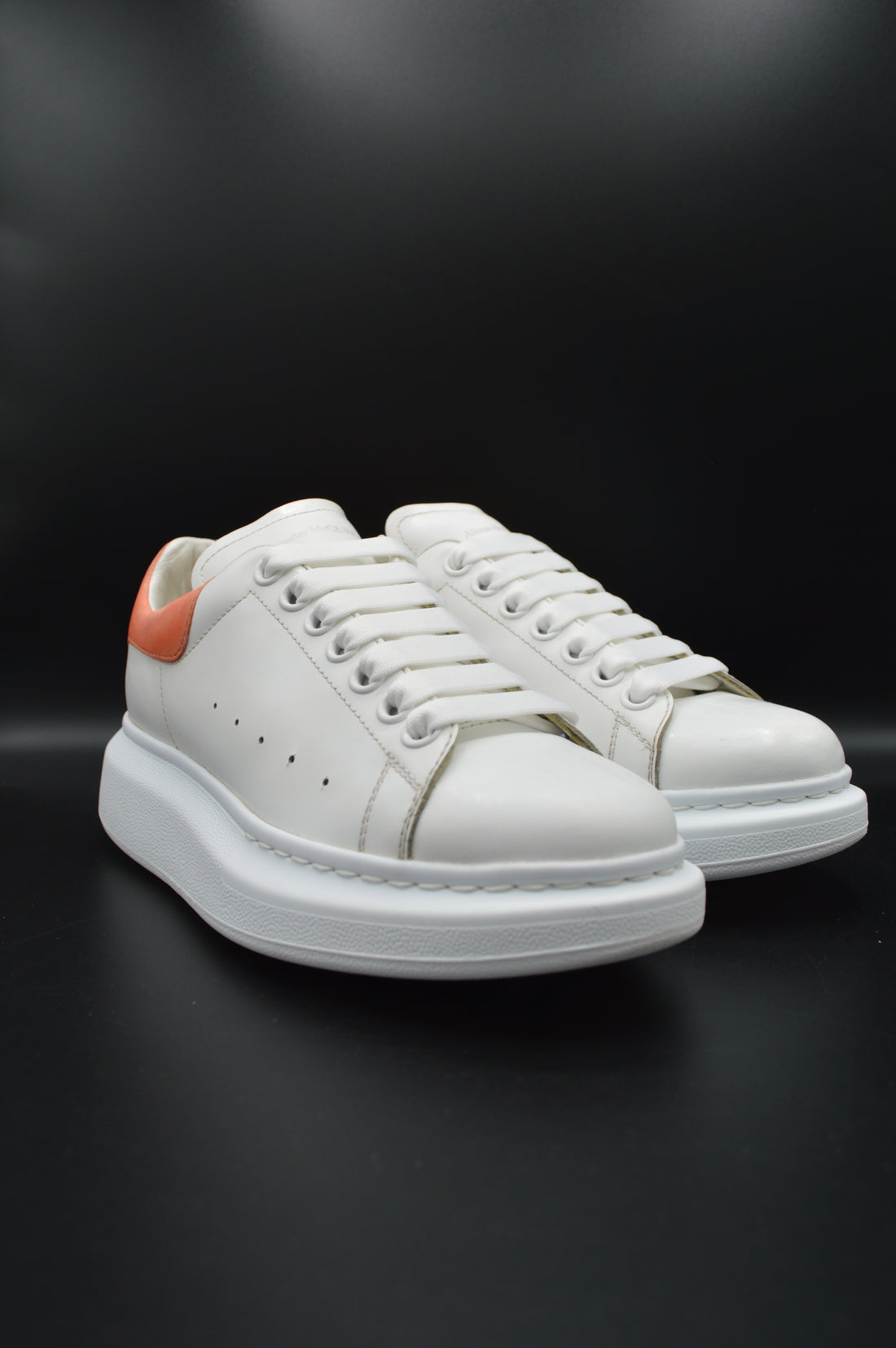 Alexander Mcqueen Oversize blanc/saumon- T38