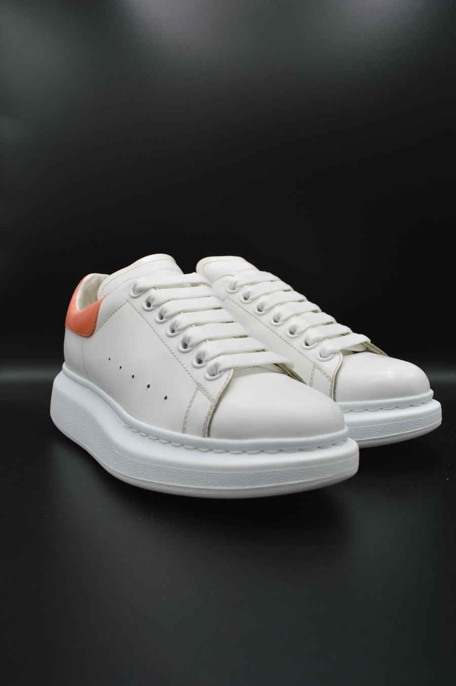 Alexander Mcqueen Oversize blanc/saumon- T38